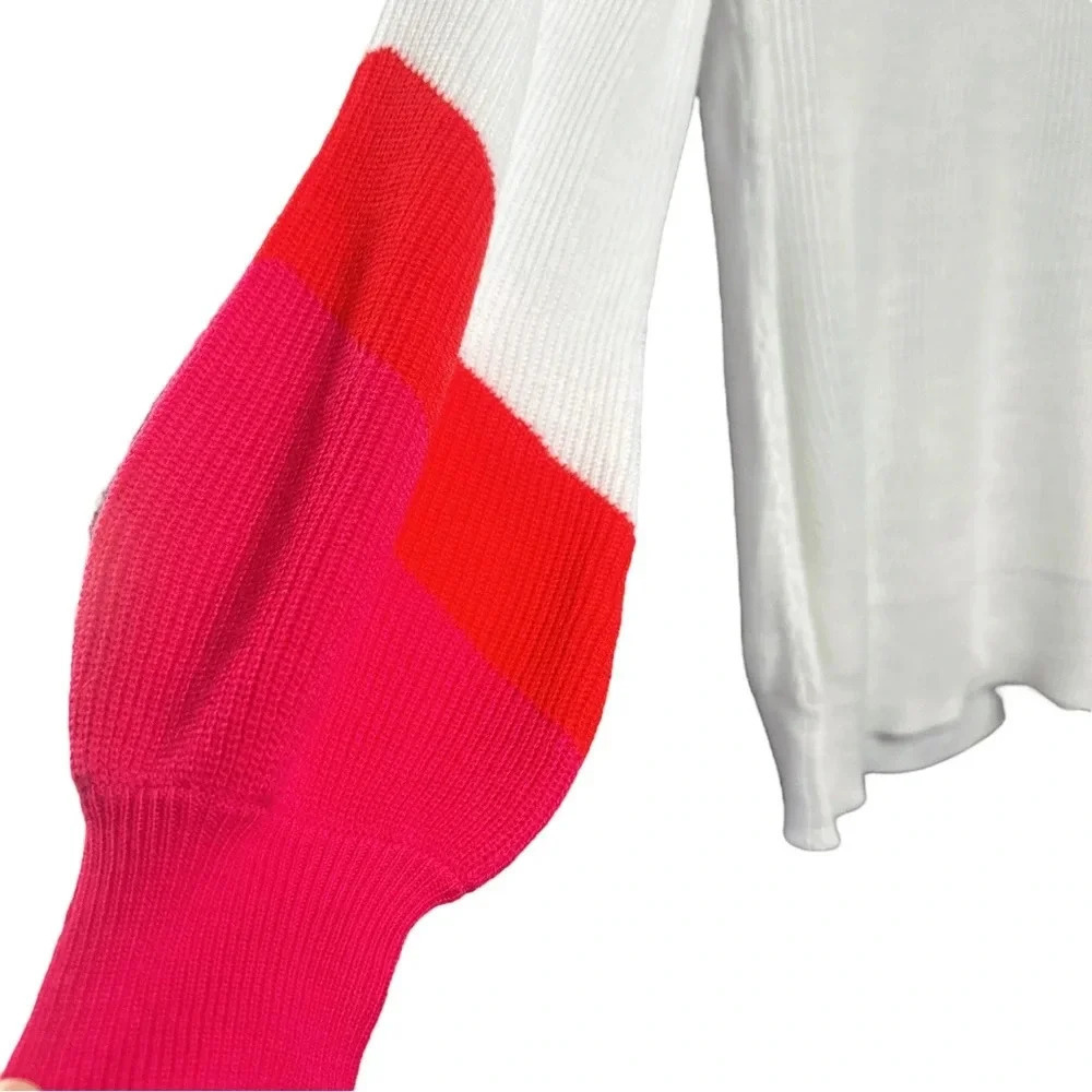 Andrée by Unit Sweater Bubble Sleeves Size Small - Picture 2 of 7